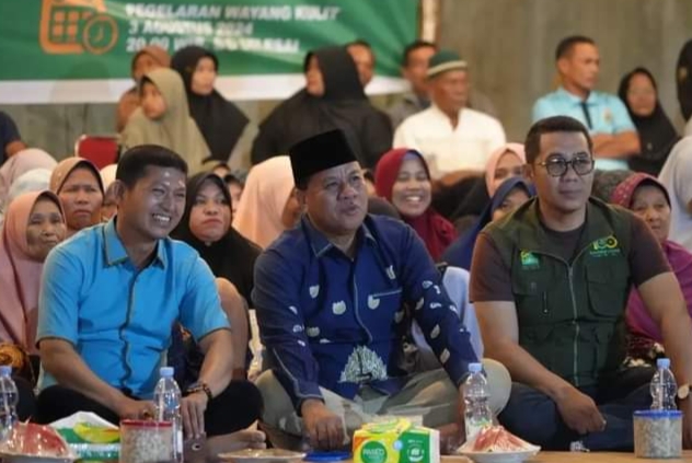 Bupati Kuansing Hadiri Wayangan Dalam Rangka Menyambut 1 Muharram 1446 Hijriah