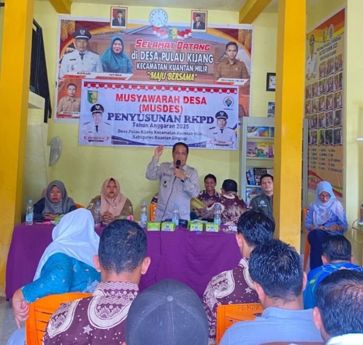 RKPDes Pulau Kijang Untuk Tahun 2025 Hasilkan 8 Prioritas