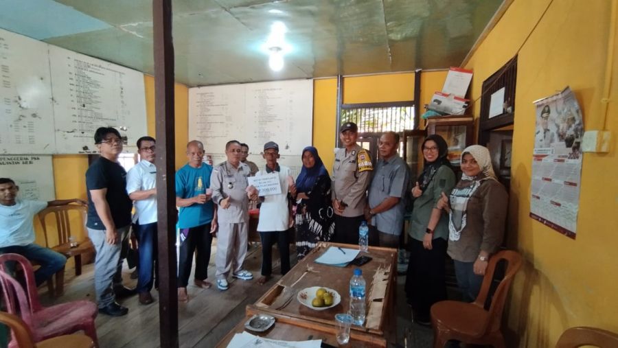 PemDes Pulau Madina Salurkan BLT  DD Tahap II