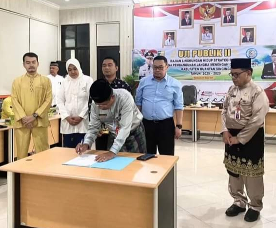 Pemkab Kuansing  Gelar Uji Publik II