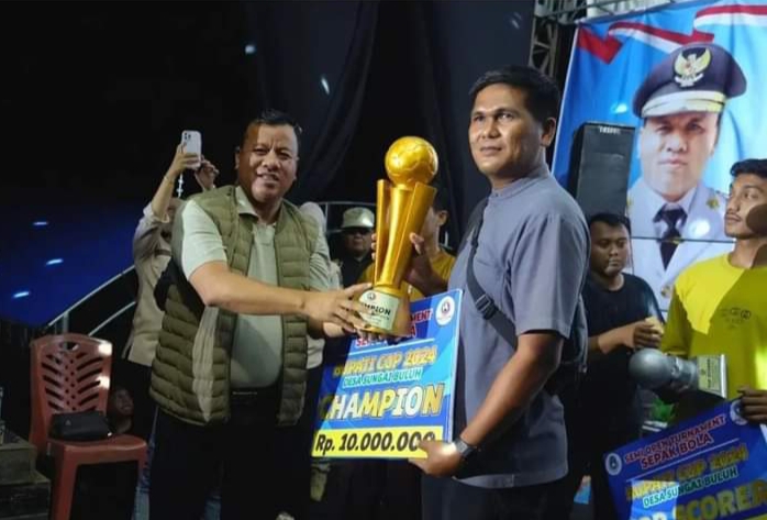 Persekal Kebun Lado Juara Pertama, Bupati Cup 2024