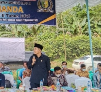 Riko Nanda Tampung Semua Aspirasi Masyarakat Desa Pulau Busuk Inuman