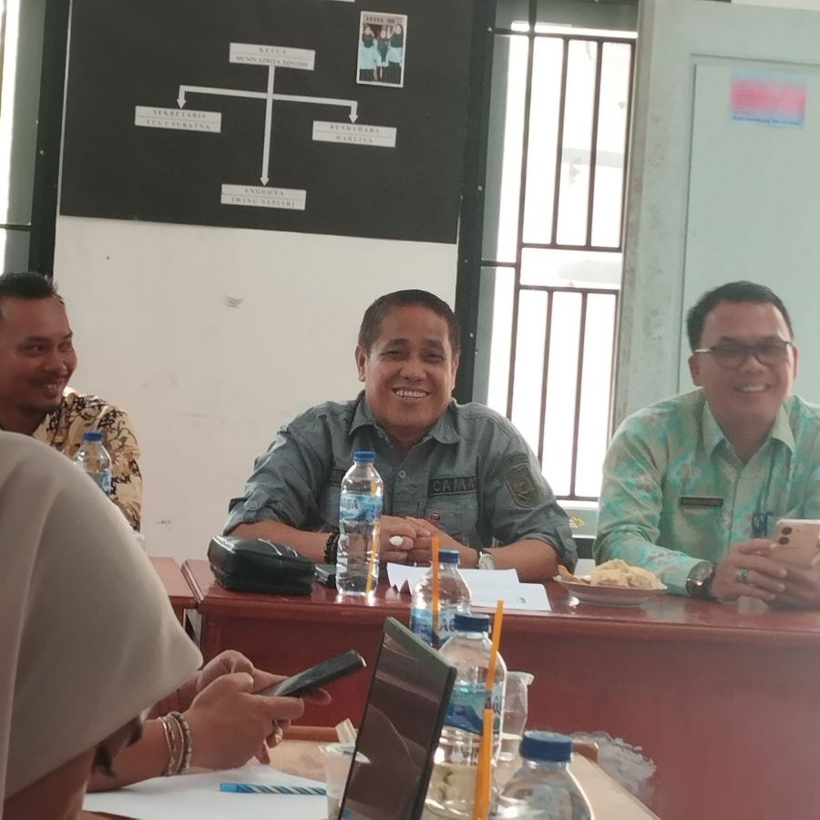 Tim Monev Kecamatan Kuantan Hilir Kunjungi Desa Kampung Medan dan Desa Banuaran