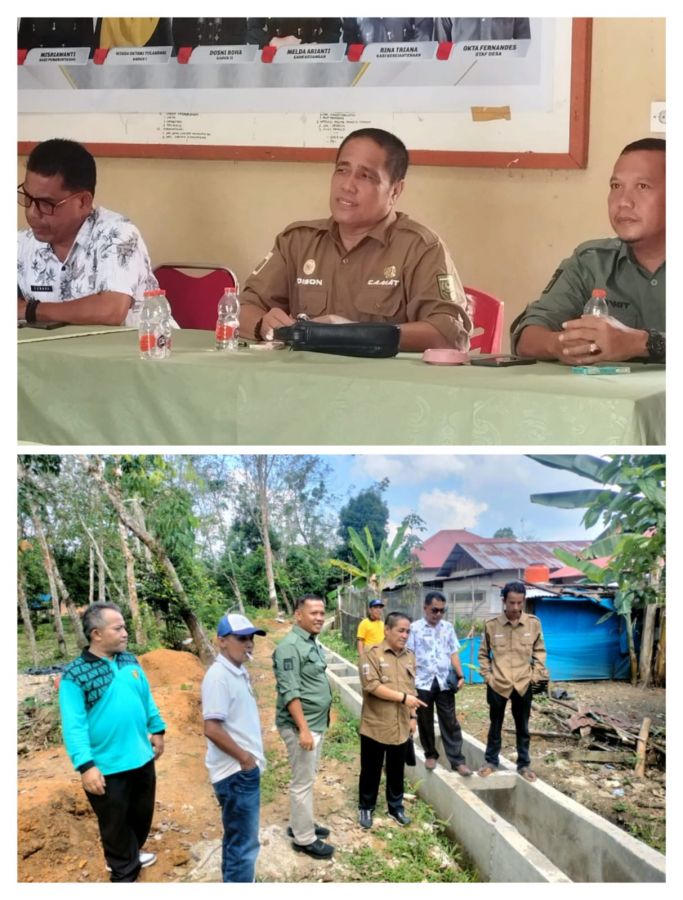 Tim Monev Kecamatan Kuantan Hilir, Cek Pengunaan Anggaran Dana Desa Tahap I Desa Kampung Madura